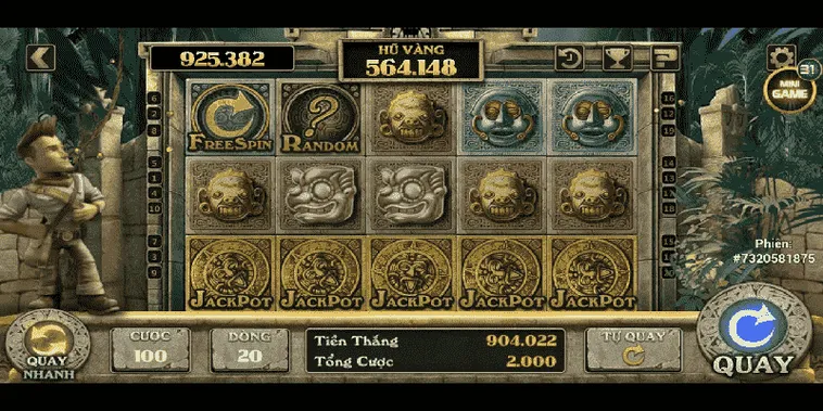 Tham Gia Trò Chơi Nổ Hũ Rừng Xanh Tại V7Bet Săn Kho Báu Khủng